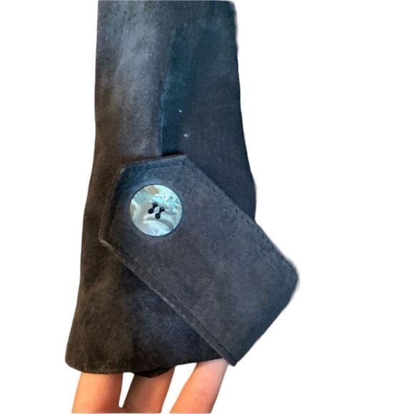 Vintage Danier suede jacket with shoulder pads‎ - Picture 9 of 11